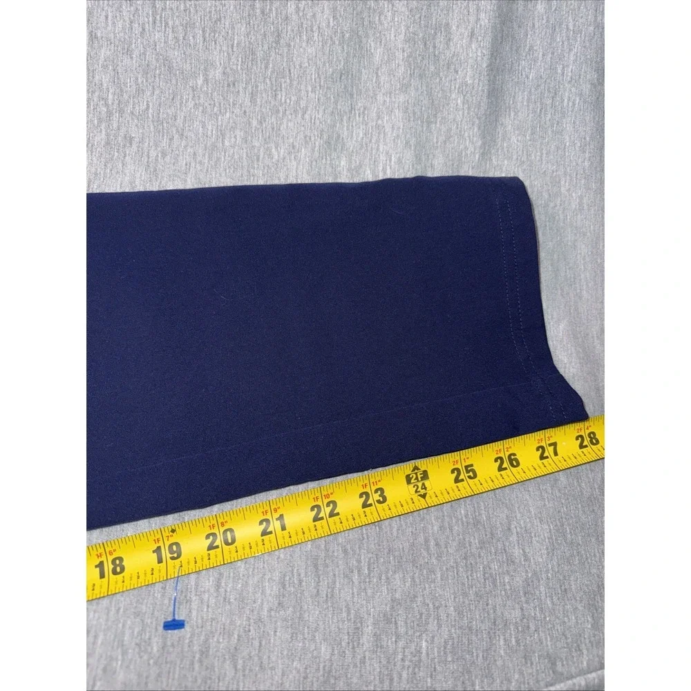 FIGS Technical Collection Scrub Pants Small Navy Blue Drawstring Cargo Medical S
